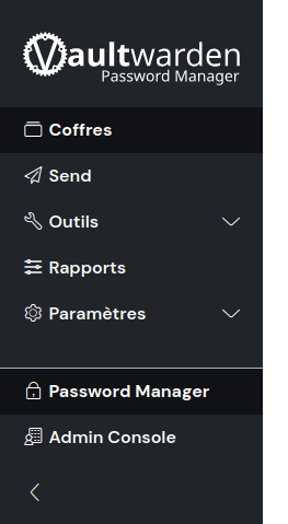 Admin Console